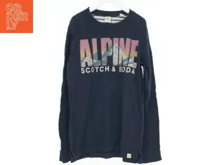 Langærmet t-shirt med grafik fra Scotch & Soda (str. 152)