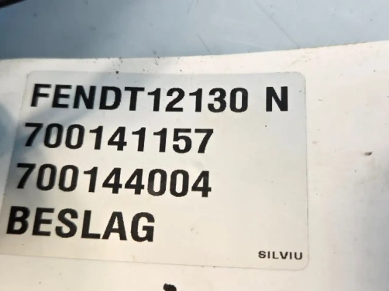 Billede 19 - Fendt 12130N Beslag 700141157
