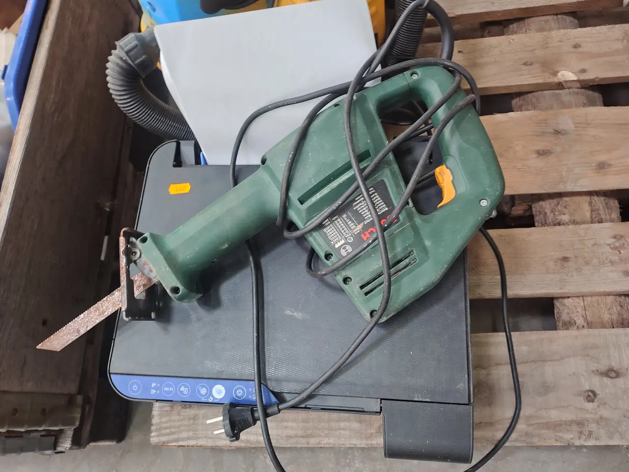 Billede 1 - Bajonetsav og printer