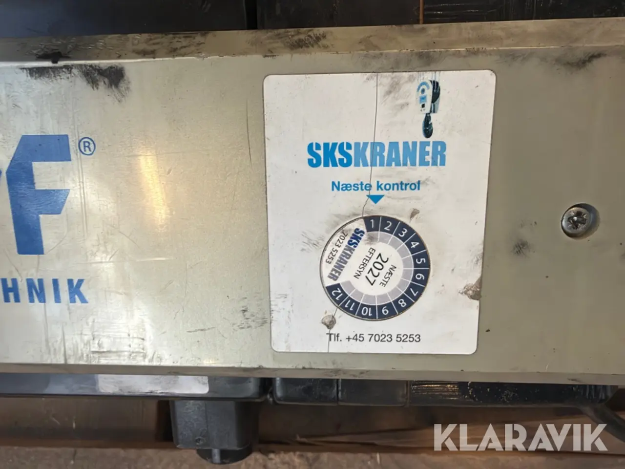 Billede 9 - Elektrisk kædetalje / kædehejs SWF Krantechnik SKB08022060HX4005