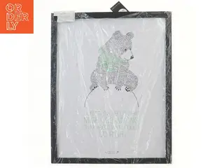 Bloomingville plakat med ramme 50x40 cm fra Bloomingville (str. 50x40 cm)