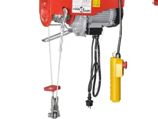 Elektrisk hejseværk 500 W - 100/200 kg med fjernbetjening
