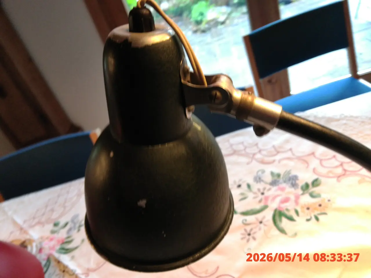 Billede 6 - Retro sort bordlampe