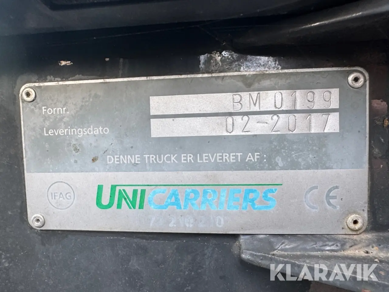 Billede 5 - Truck Uni Carriers BM 0199 U1D2A25OL