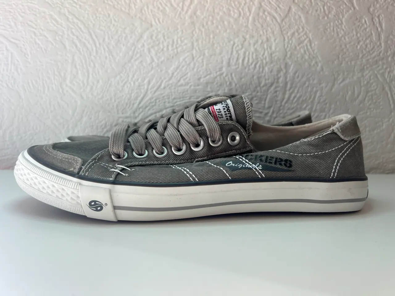 Billede 7 - Nye Dockers Sneakers i Grå Kanvas. Str. 42