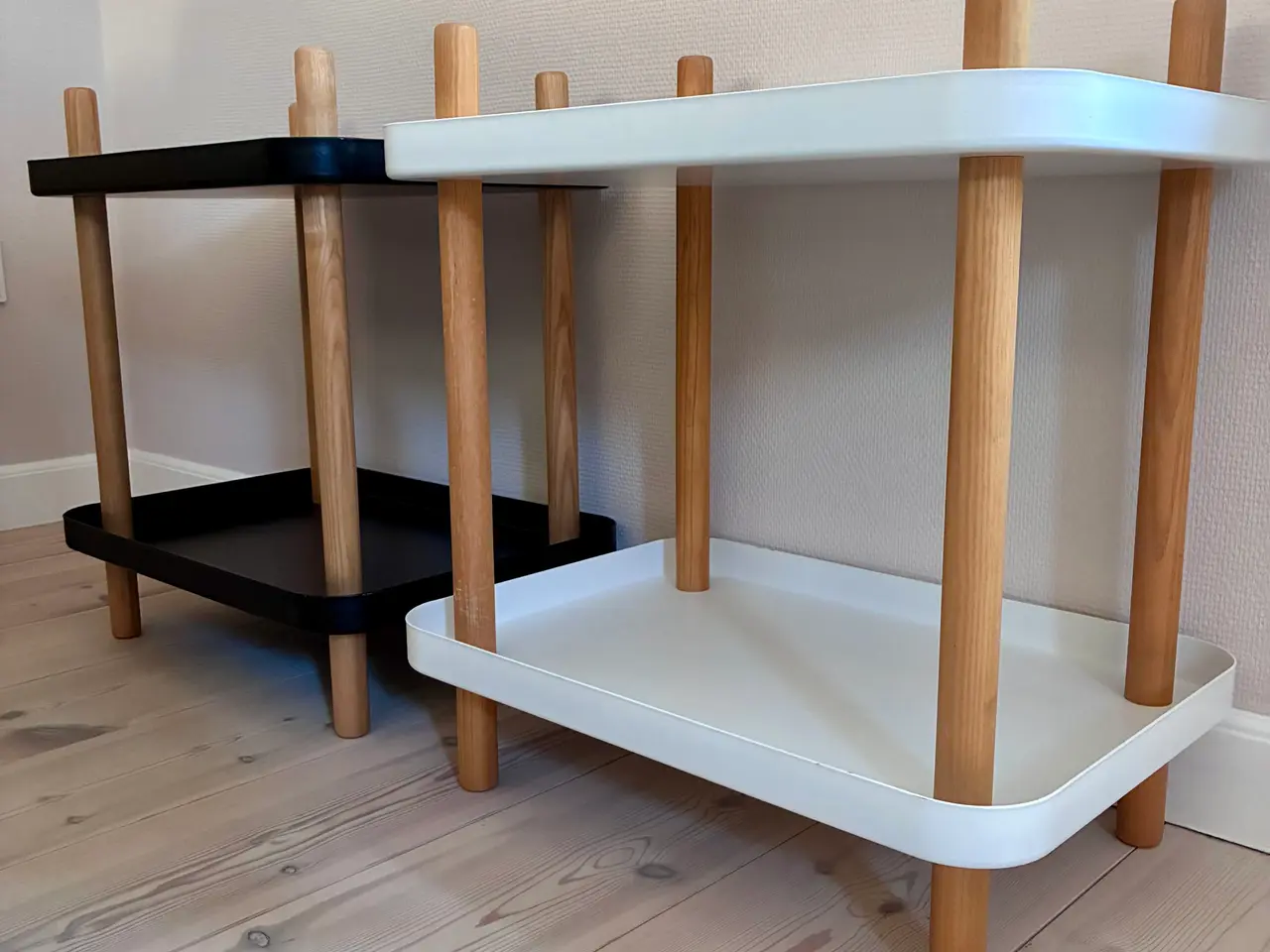 Billede 3 - 2 fine design bakkeborde / sideborde / sengebord