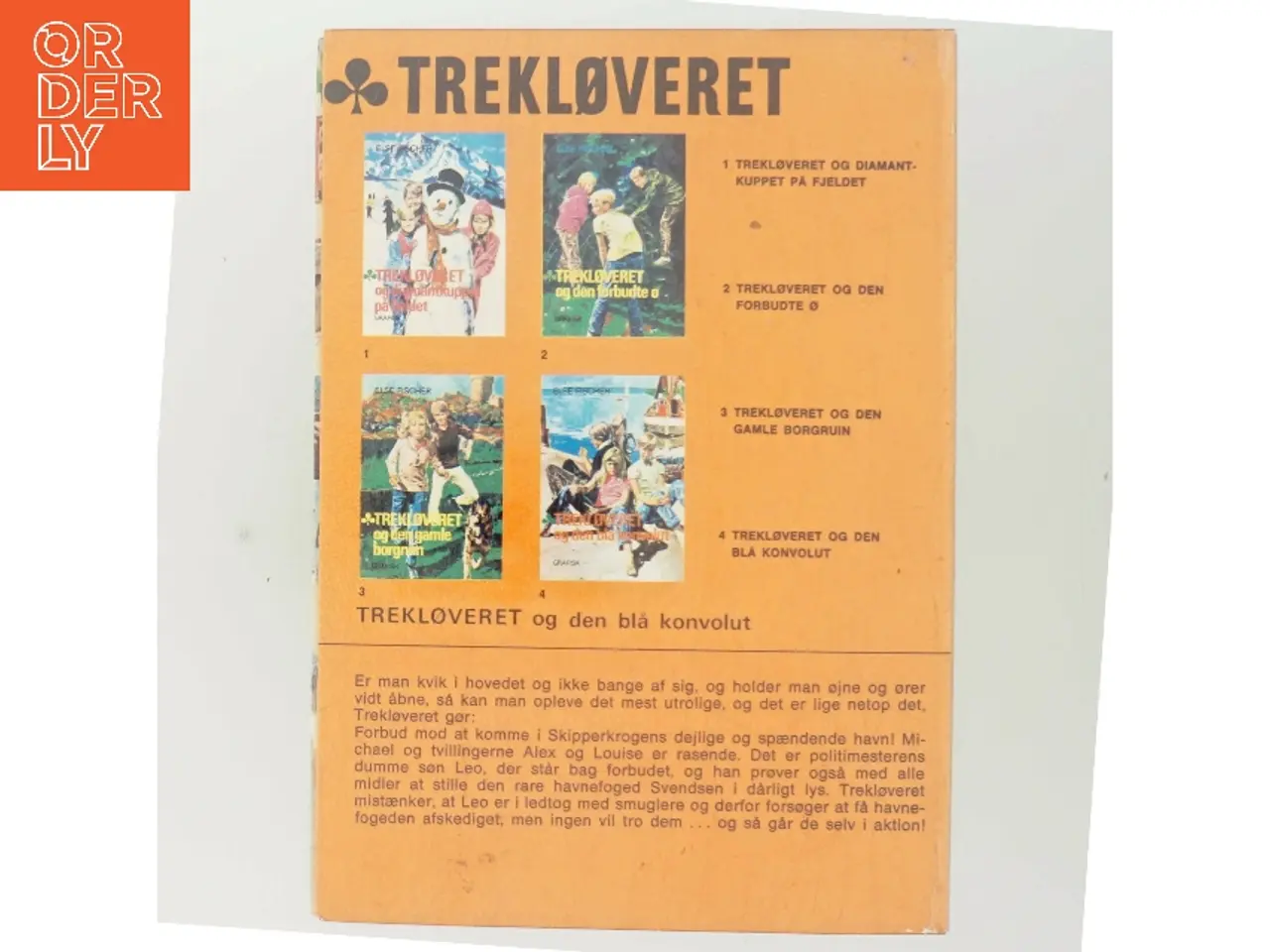 Billede 3 - Trekløveret og den blå konvolut af Else Fischer (Bog)