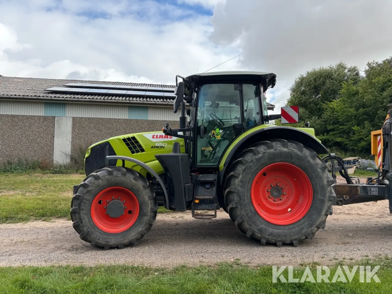 Billede 3 - Traktor Claas 650 Arion - med kroghejsevogn