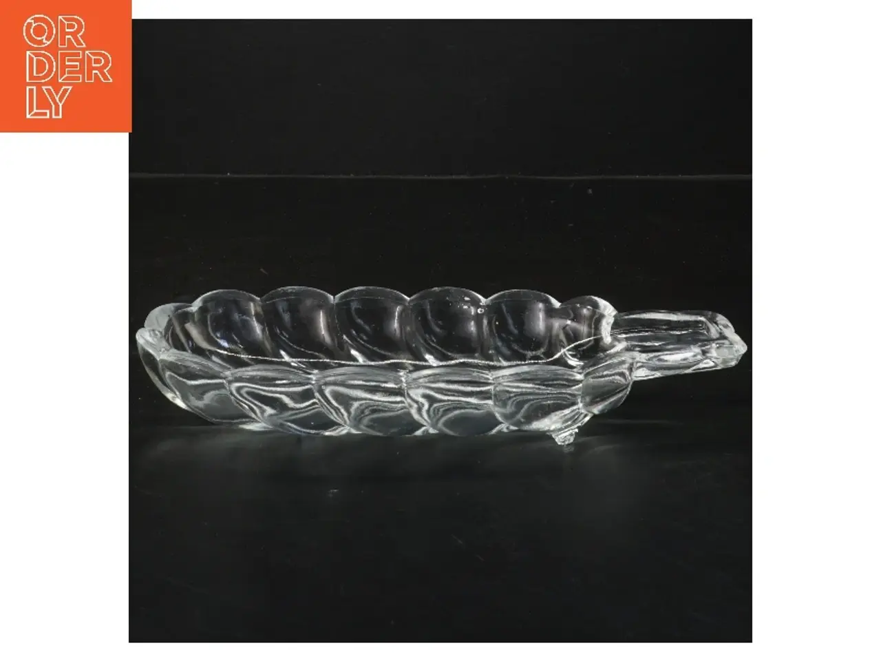 Billede 1 - Glas sæbeskål med håndtag (str. 23x10,5 cm)