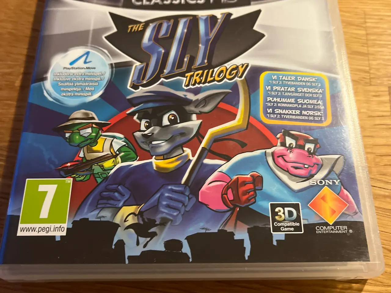 Billede 1 - PS3 dvd spil 2010 the sly trilogy