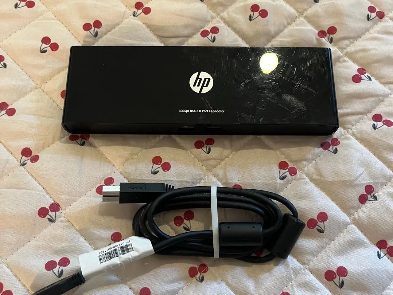 Billede 1 - HP 3005pr USB 3.0 portreplikator / dockingstation
