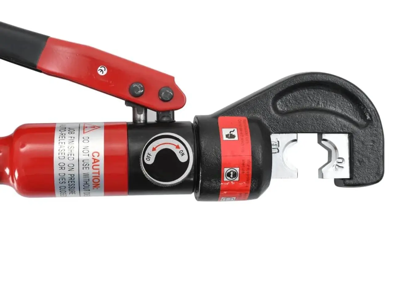 Billede 8 - Hydraulisk krympetang 4-70 mm² - rød