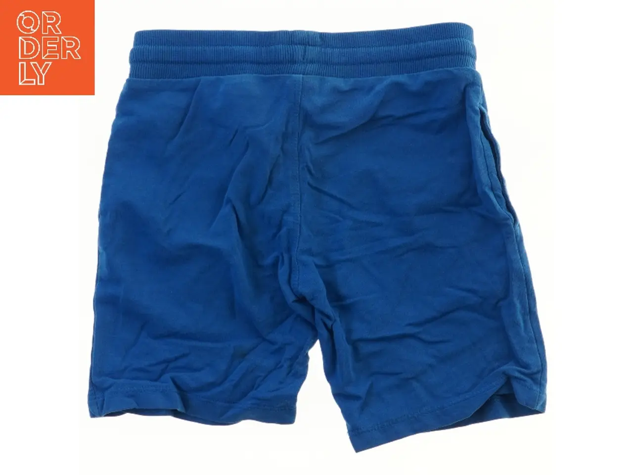 Billede 2 - Blå shorts med grå snore fra H&M (str. 104)
