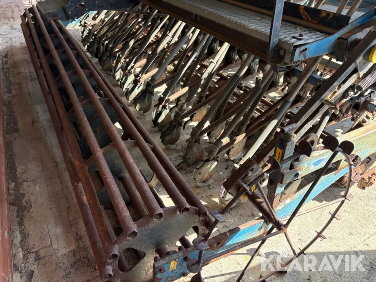 Billede 8 - Kombiharve med planke og såmaskine Agrodan Multidrill 400a