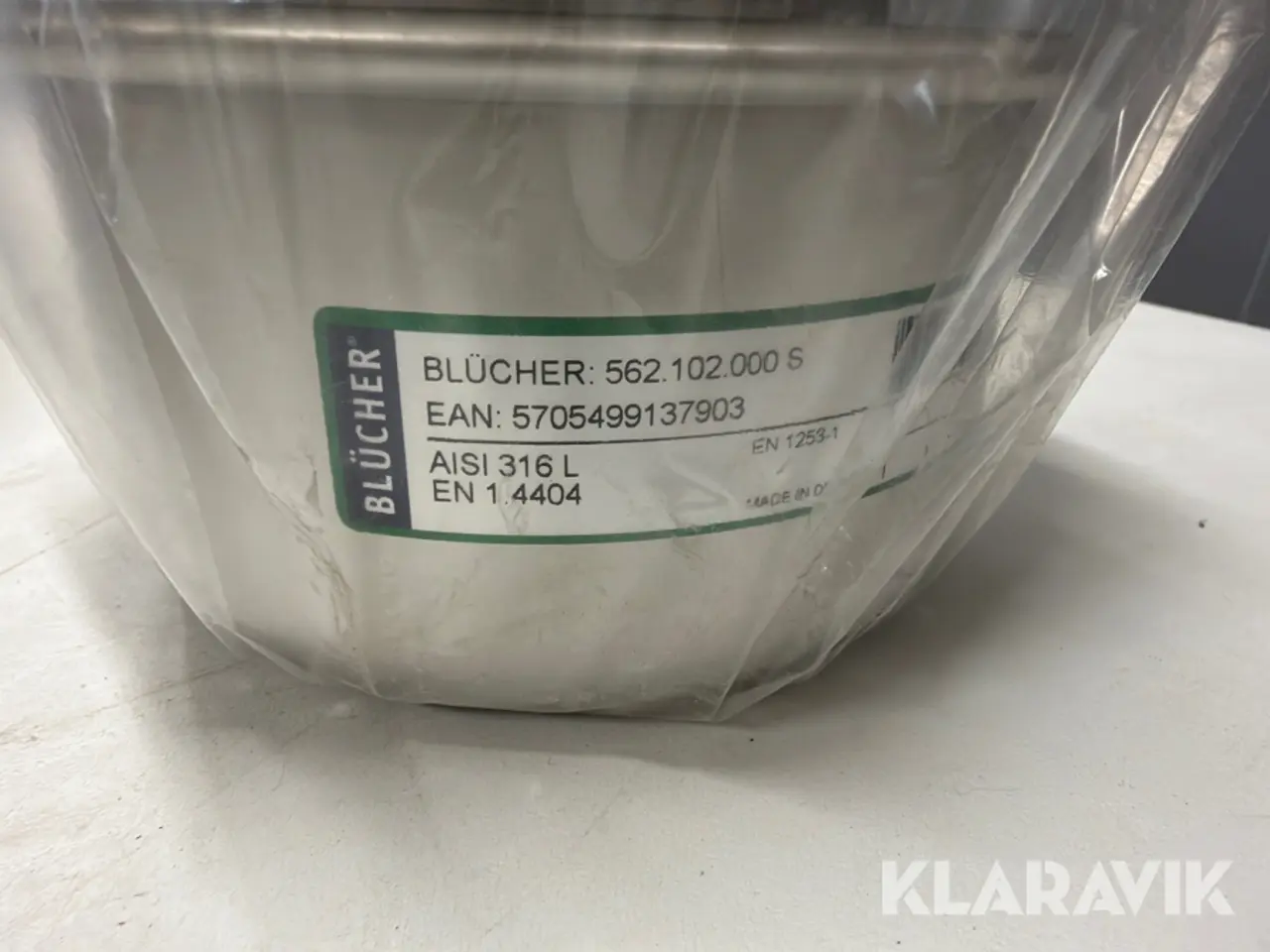 Billede 9 - Gulvafløb Blücher komplet med rist - 1 styk
