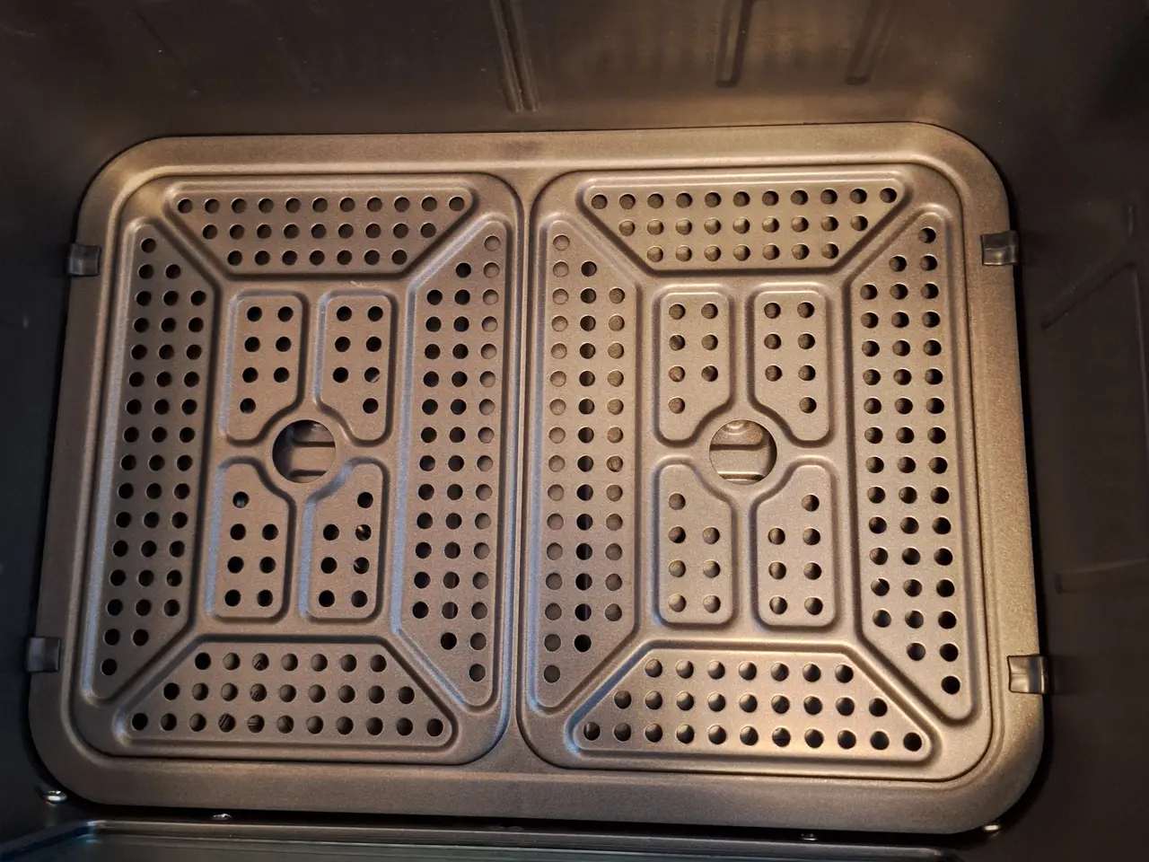 Billede 4 - Dobbelt Airfryer m. skillevæg