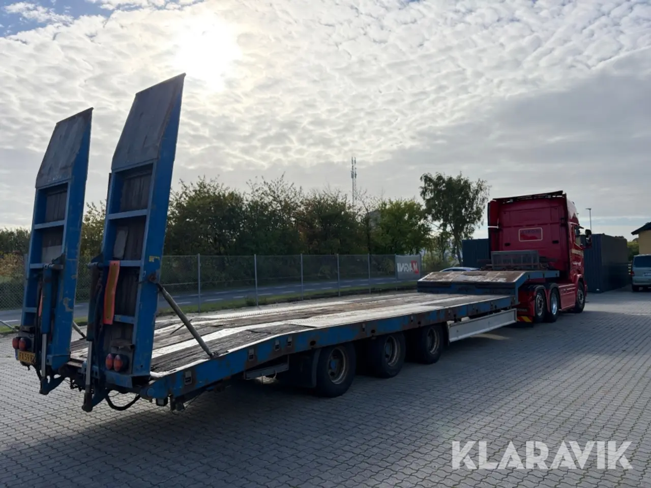 Billede 5 - Lastbil Scania R520 Euro 6 med 40 tons maskintrailer