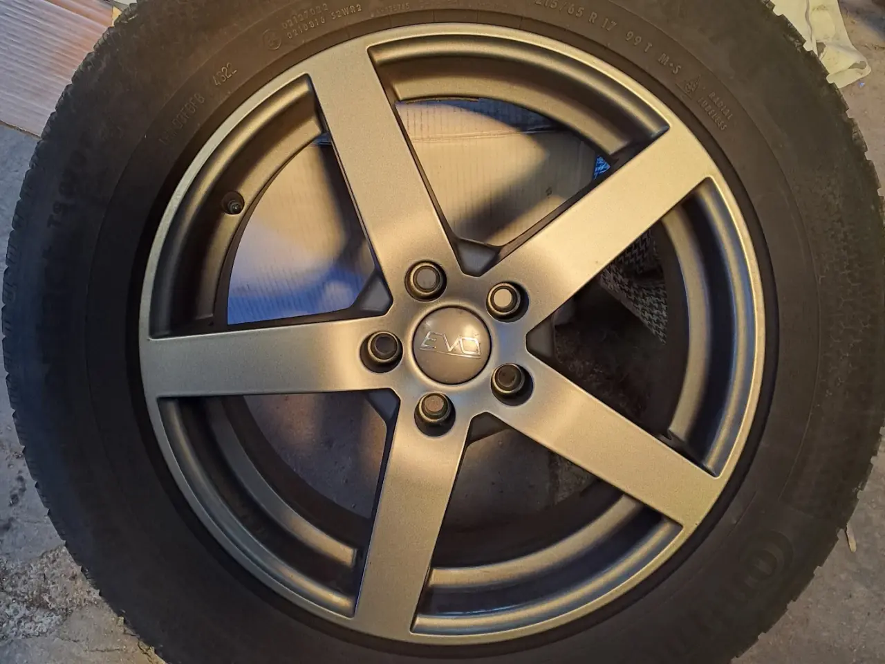 Billede 2 - 17" Continental vinterdæk - Peugeot, Citroën, Opel