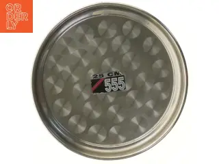 Rustfri stål bakke (str. 25 cm)