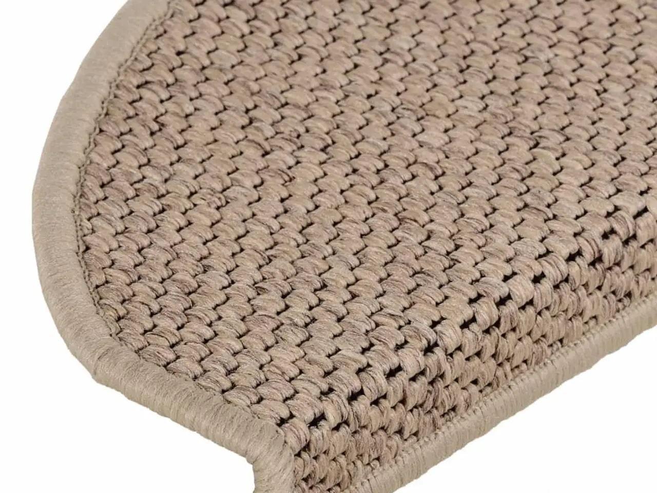 Billede 7 - Selvklæbende trappemåtter 15 stk. - 65 × 21 × 4 cm, sisal-look, sandfarve