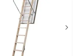 Lofttrappe 240 cm træ bd 30