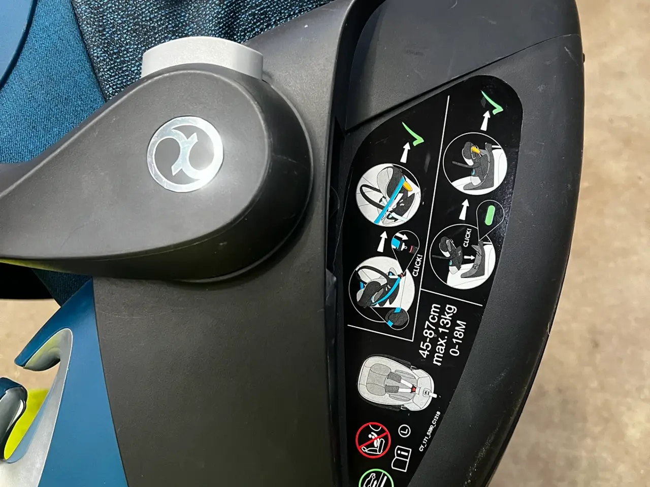 Billede 2 - Autostol Cybex cloud z i-size <13kg