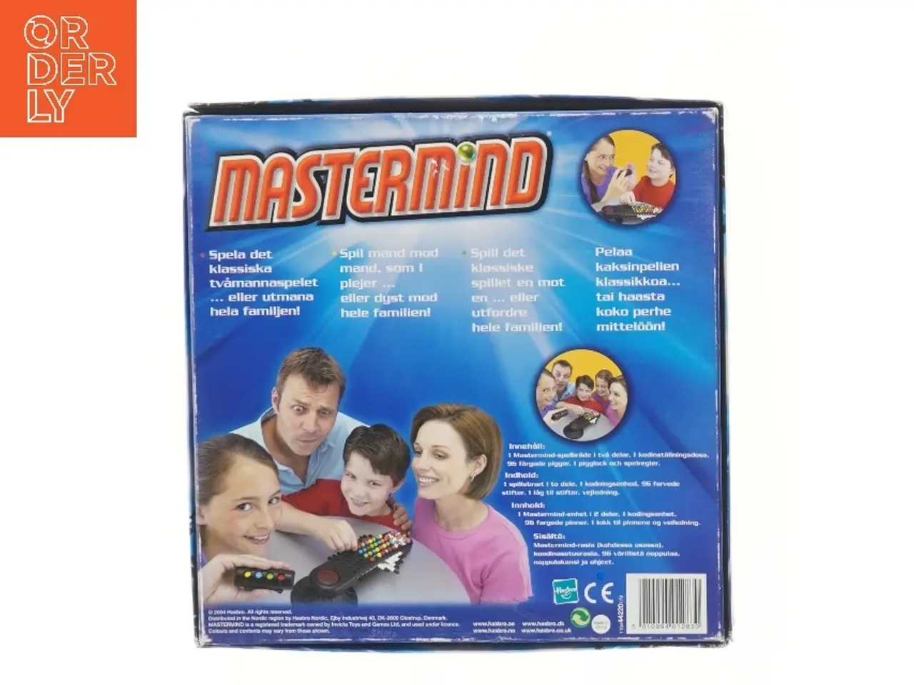 Billede 2 - Mastermind brætspil fra Parker (str. 27x27 cm)