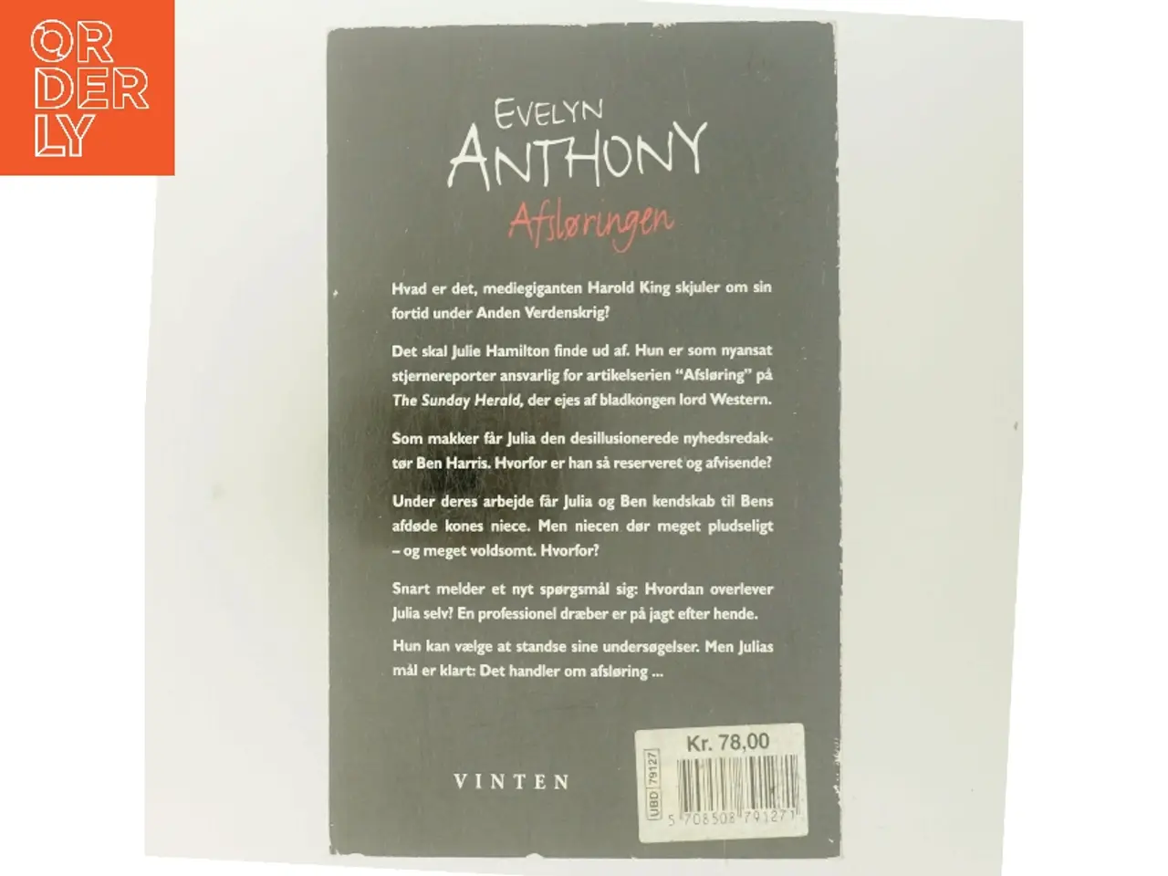 Billede 3 - Afsløringen af Evelyn Anthony (Bog)