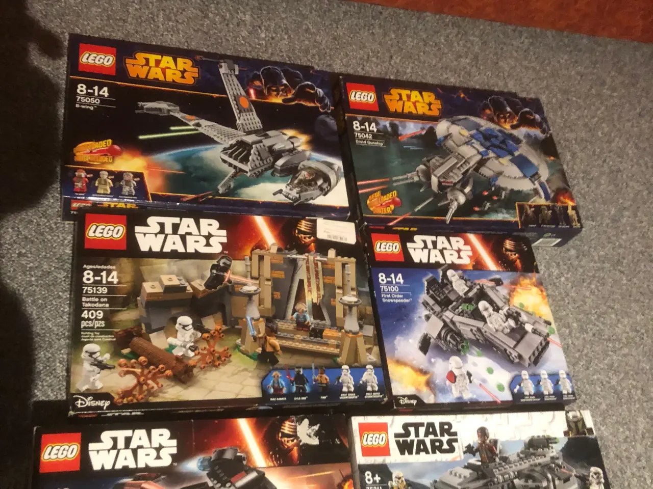 Billede 2 - 11 store sæt Star Wars