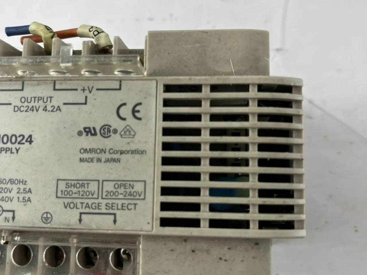 Billede 4 - Omron S82K-10024 strømforsyning 24V DC 4.2A AC DIN