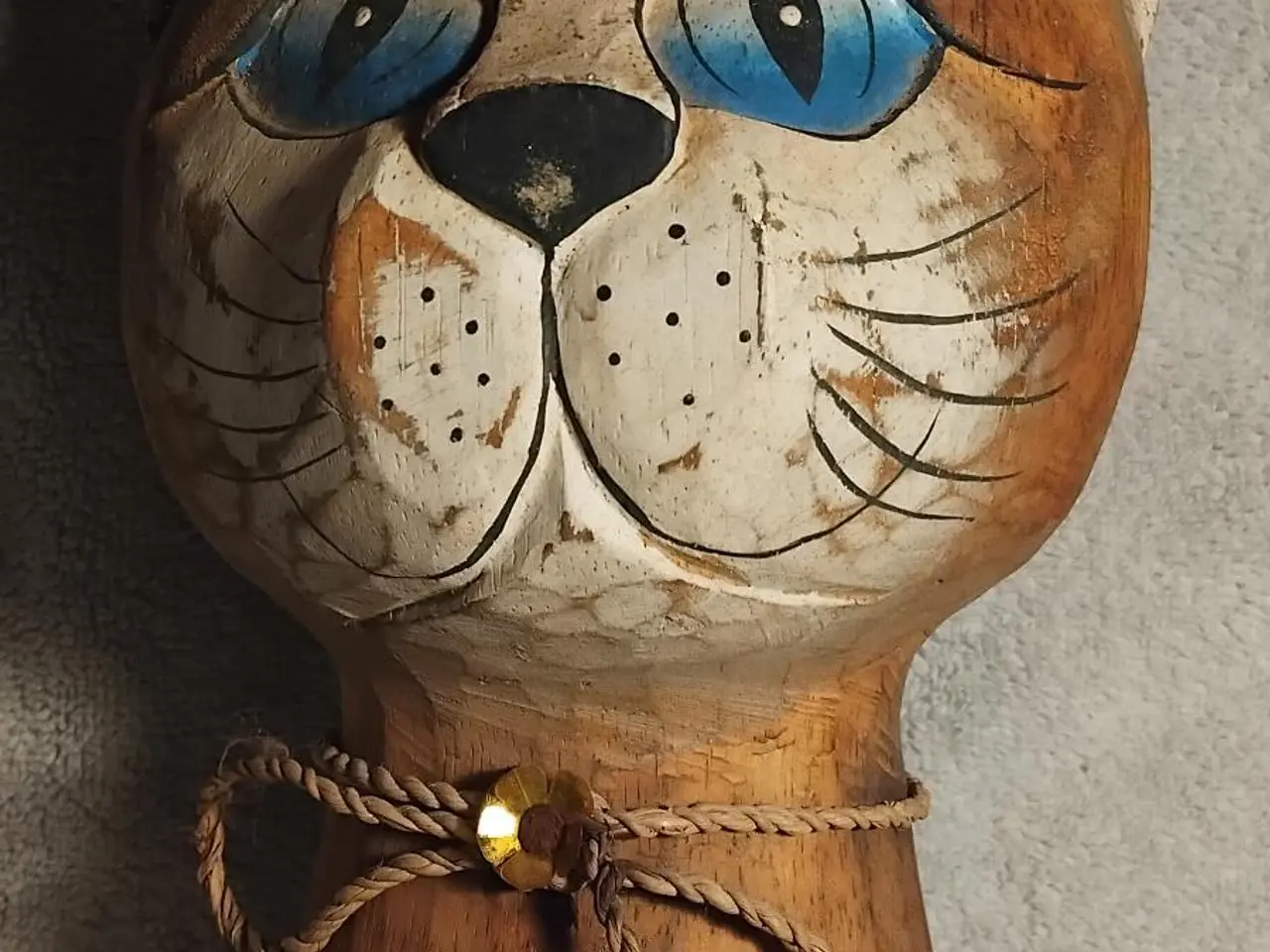 Billede 4 - Træ Kattefigurer 35cm og 50cm Katte figur