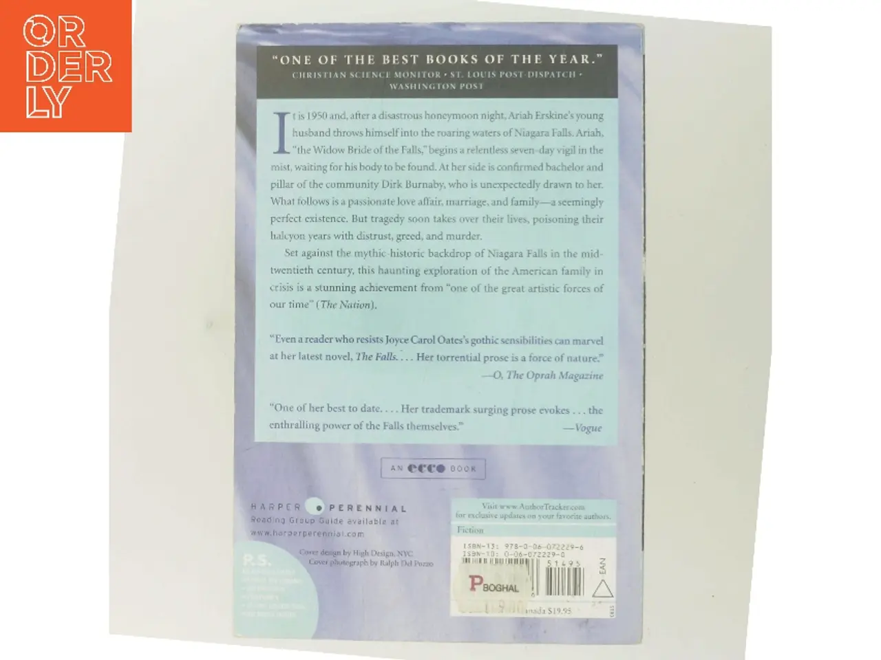 Billede 3 - The Falls af Joyce Carol Oates (Bog)