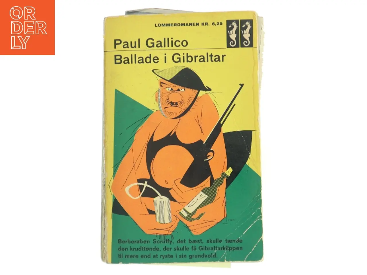 Billede 1 - Ballade i Gibraltar af Paul Gallico (Bog)