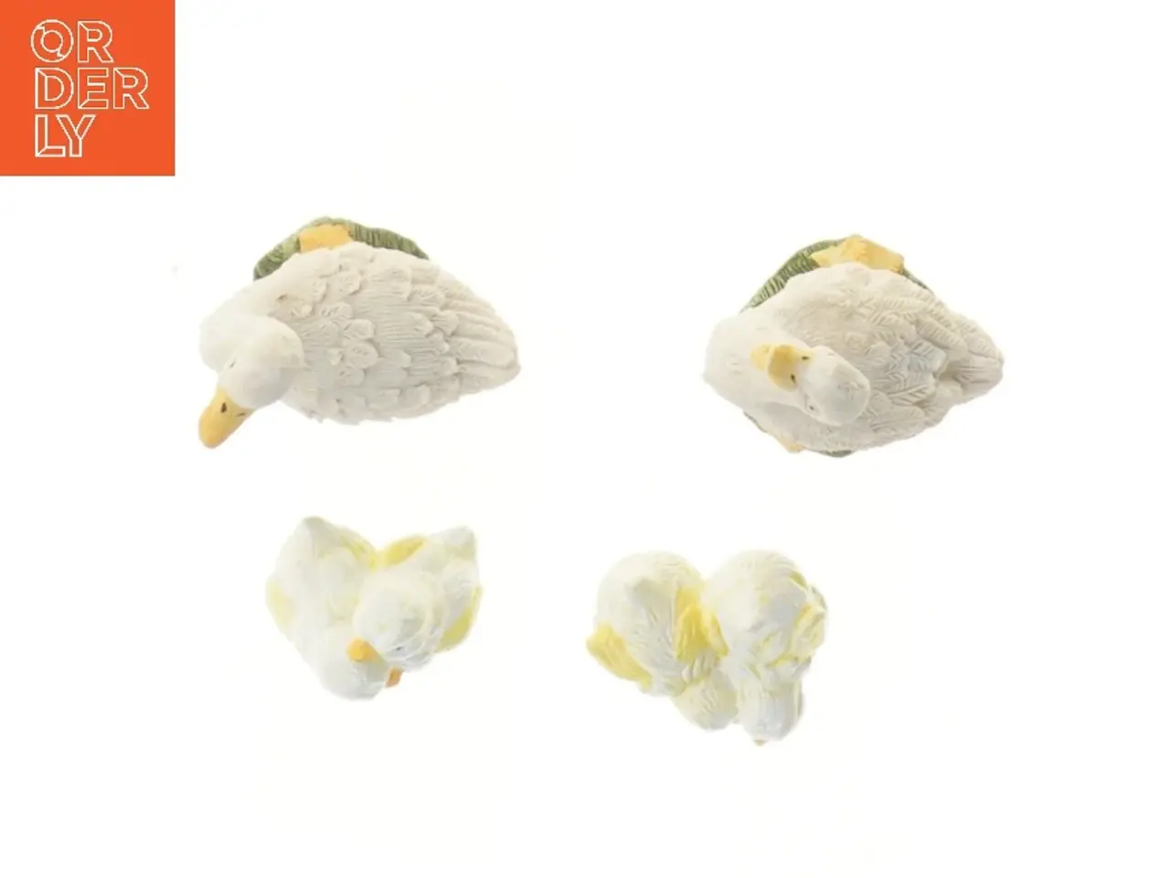 Billede 2 - Dekorative andefiguriner (str. 4 stk 7,5 cm)