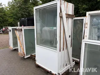 Terrassedøre Velfac 5 styk