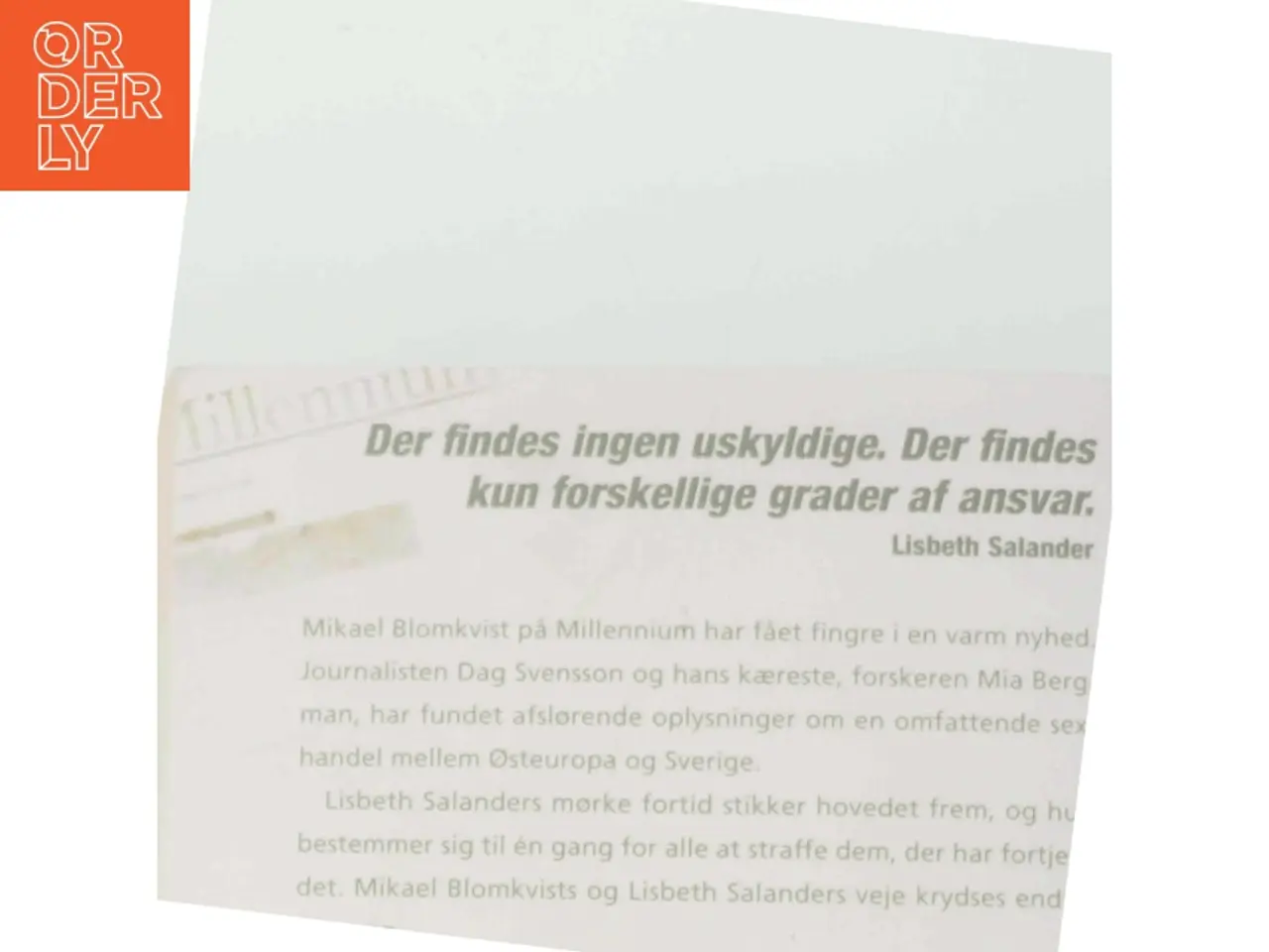 Billede 3 - Pigen Der Legede Med Ilden (Millennium, 2. Bind) af Stieg Larsson (Bog)