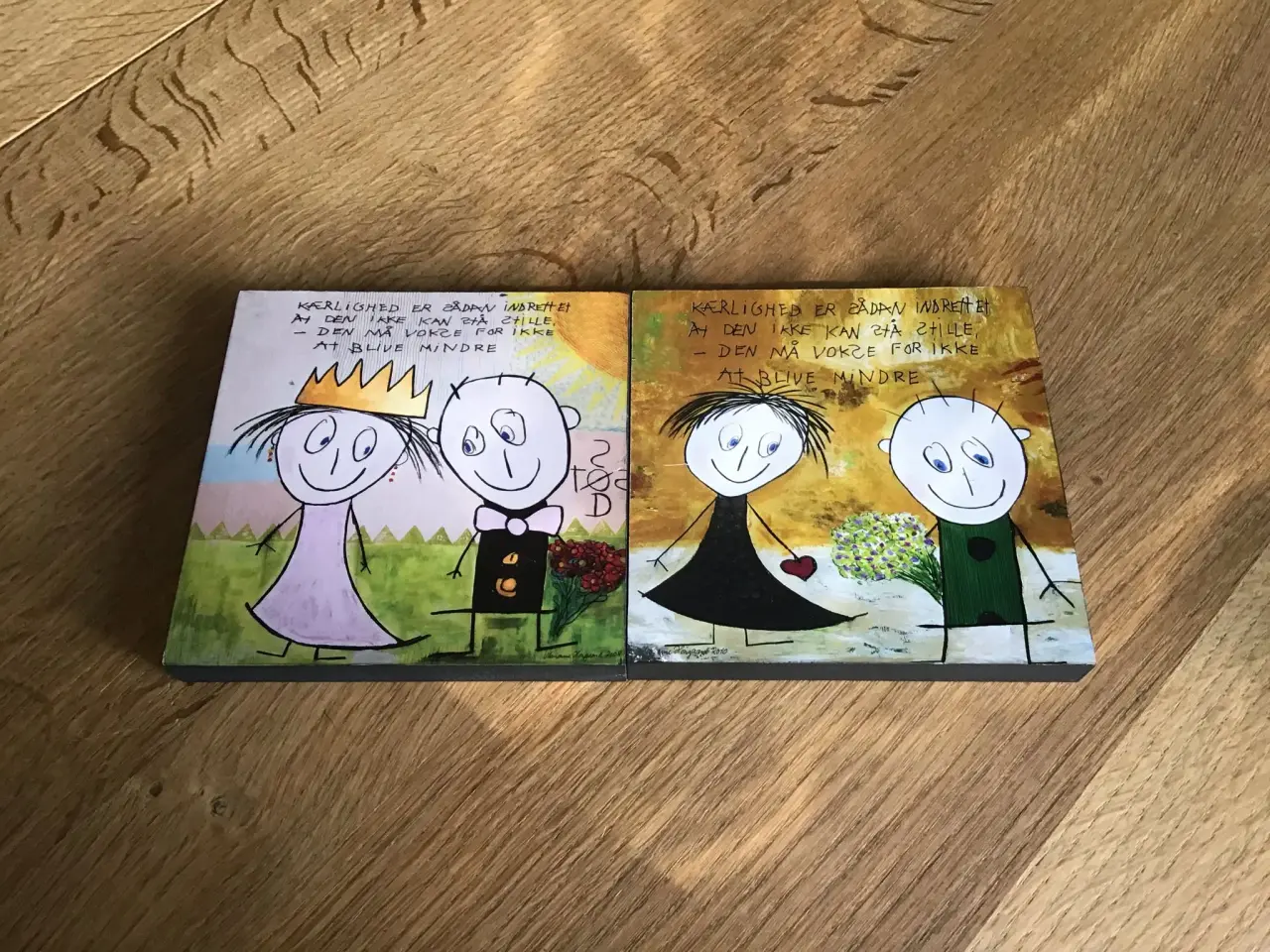Billede 1 - Billeder på træ