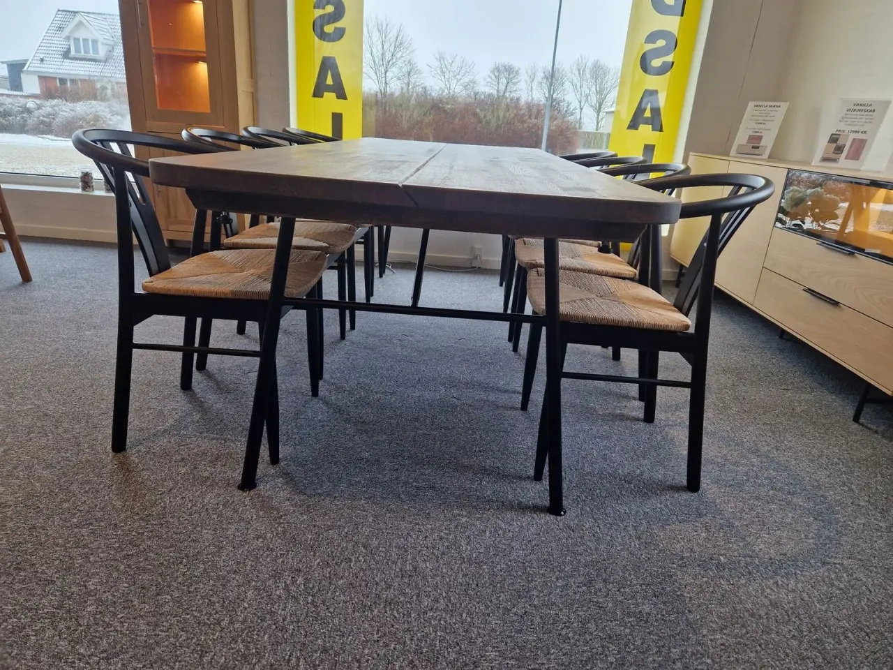 Billede 4 - Nyt stort plankebord 40 mm massivt egetræ 