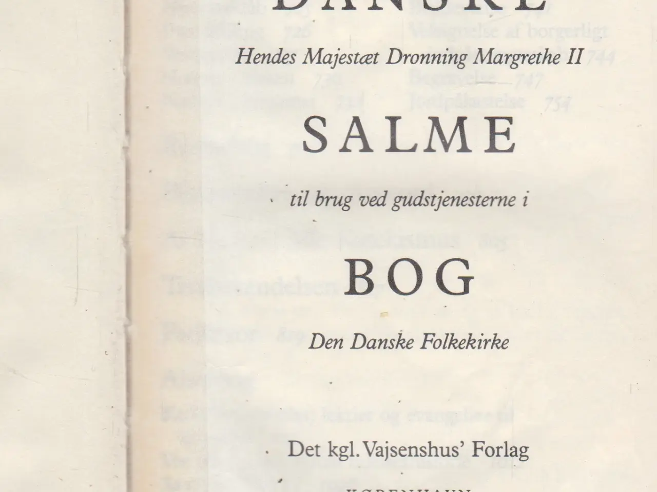 Billede 2 - Den danske salmebog