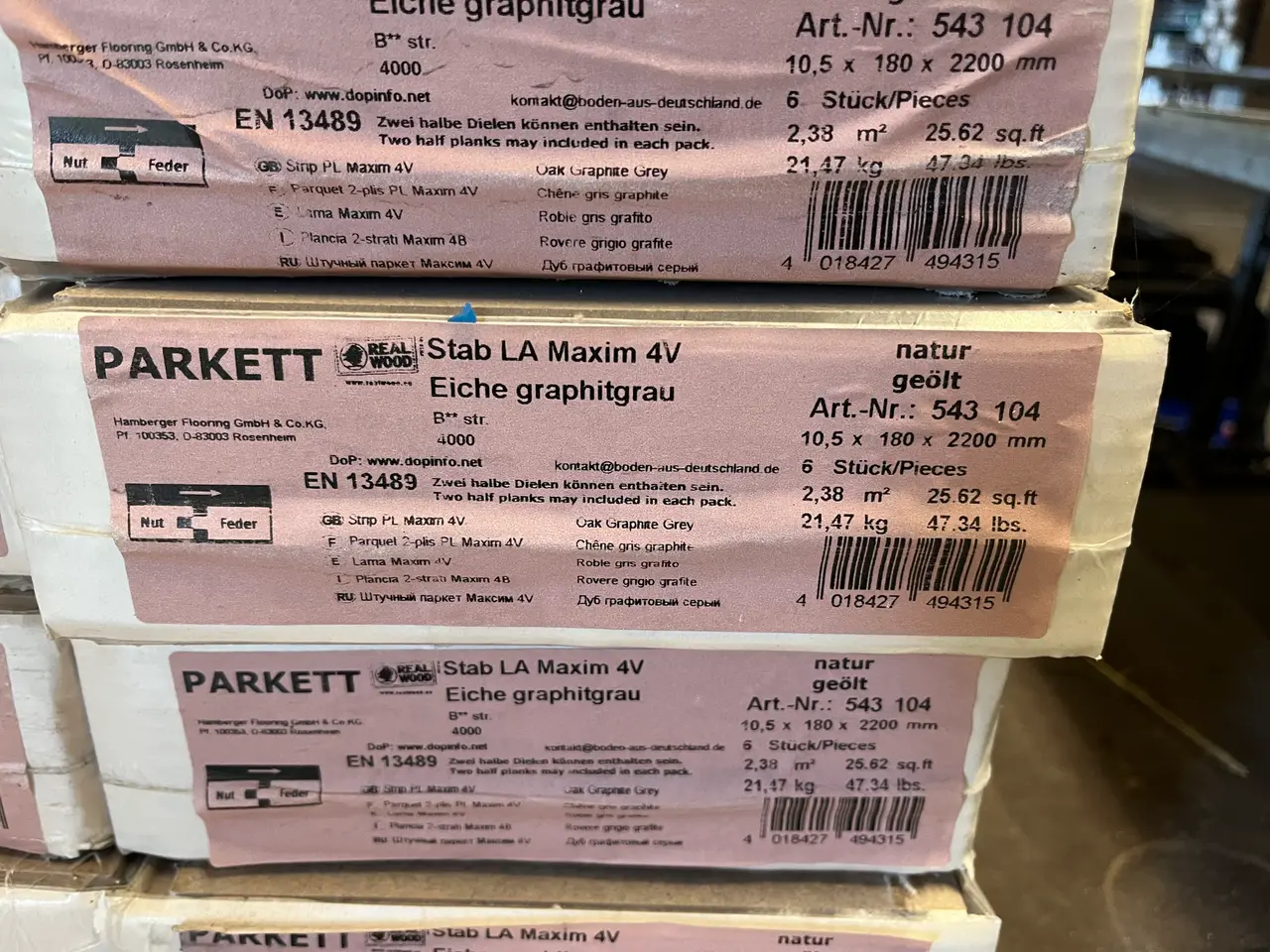 Billede 2 - Ege parket gulv
