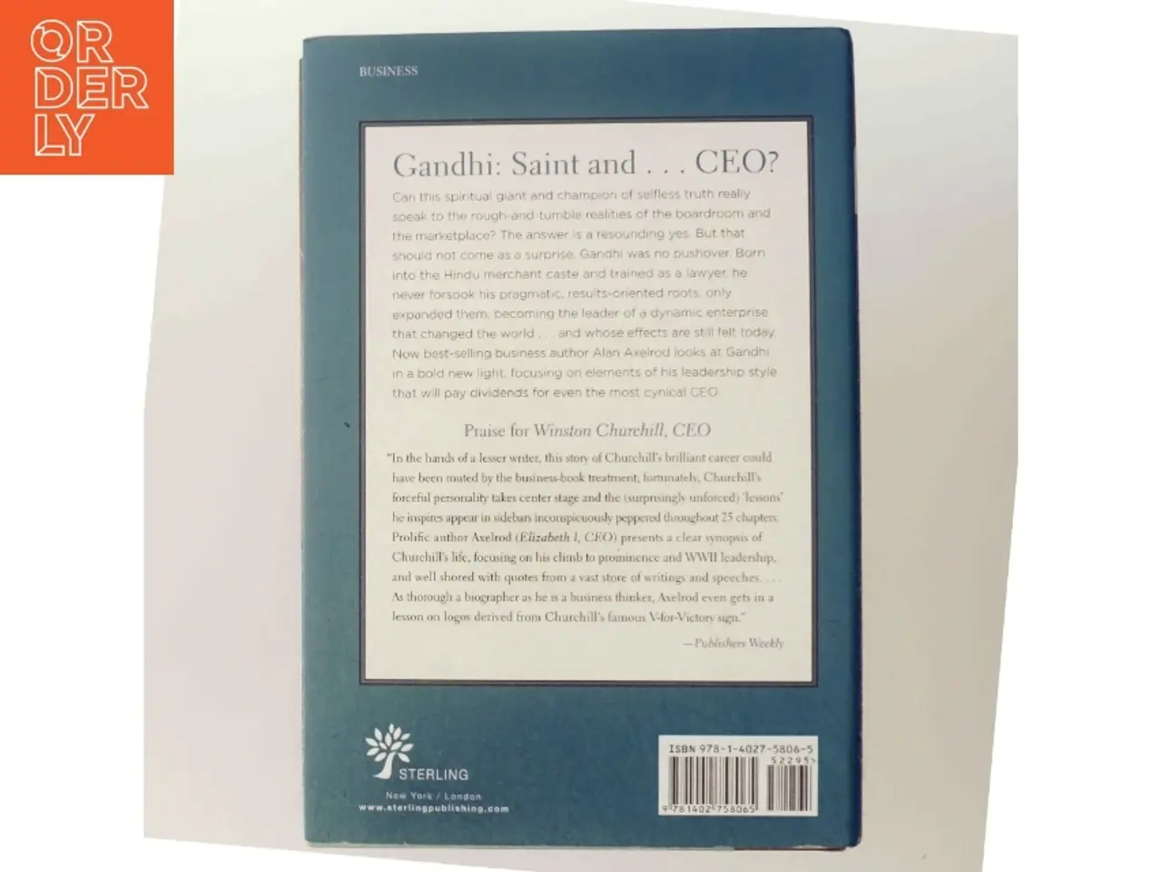 Billede 3 - Gandhi, CEO af Alan Axelrod (Bog)