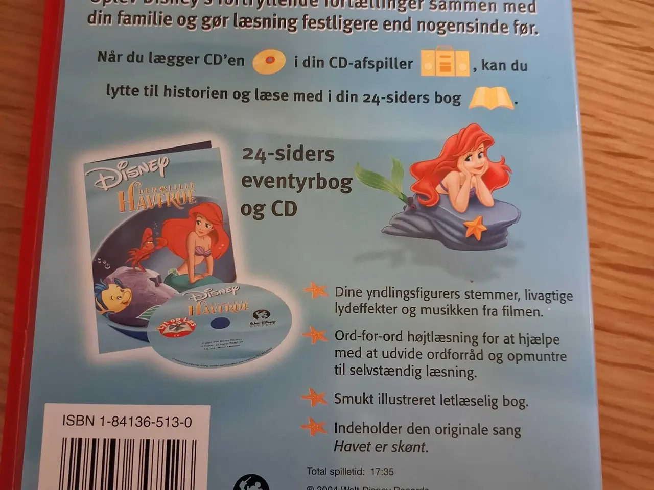 Billede 2 - LYT OG LÆS, DEN LILLE HAVFRUE