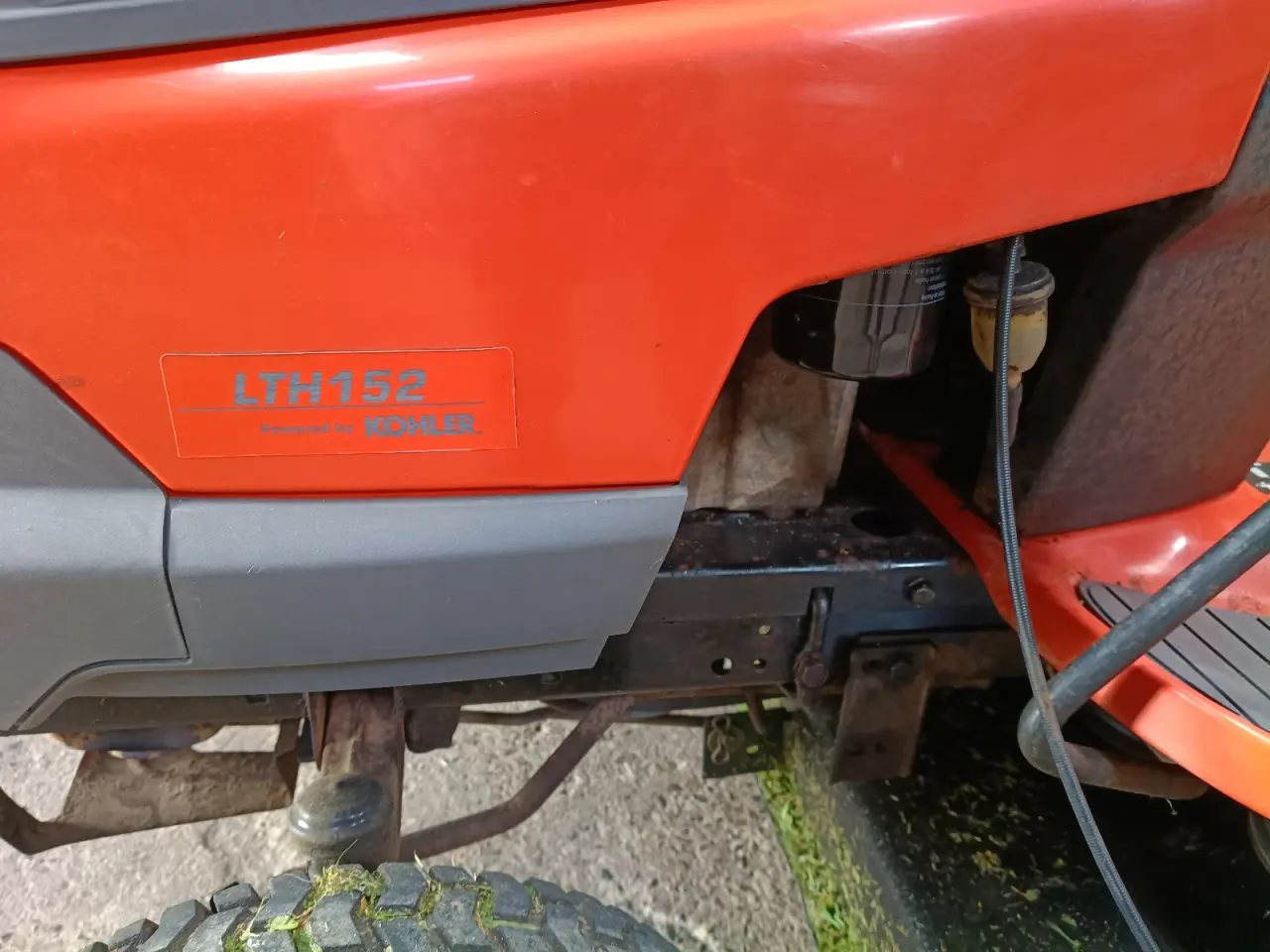 Billede 9 - Iorden Husqvarna LTH 152, havetraktor 42 klipper 