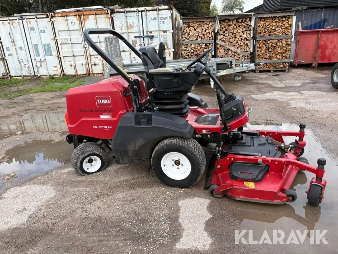 Billede 5 - Græsslåmaskine Toro Groundmaster 3300 crosstrax AVD