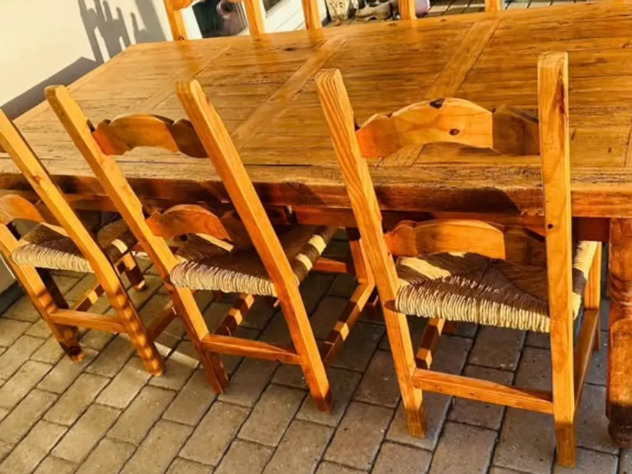 Billede 4 - Spisebord med stole, Mexican style