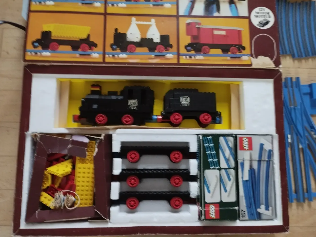 Billede 2 - 8800 Vi borg Legotog D 725 (Brugt) fra årg. 70