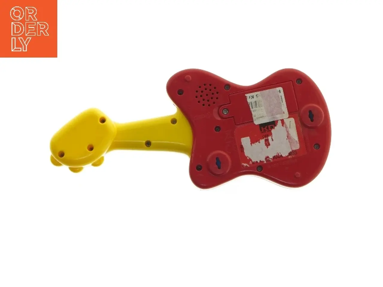 Billede 3 - Farverig legetøjsguitar (str. 24 cm)