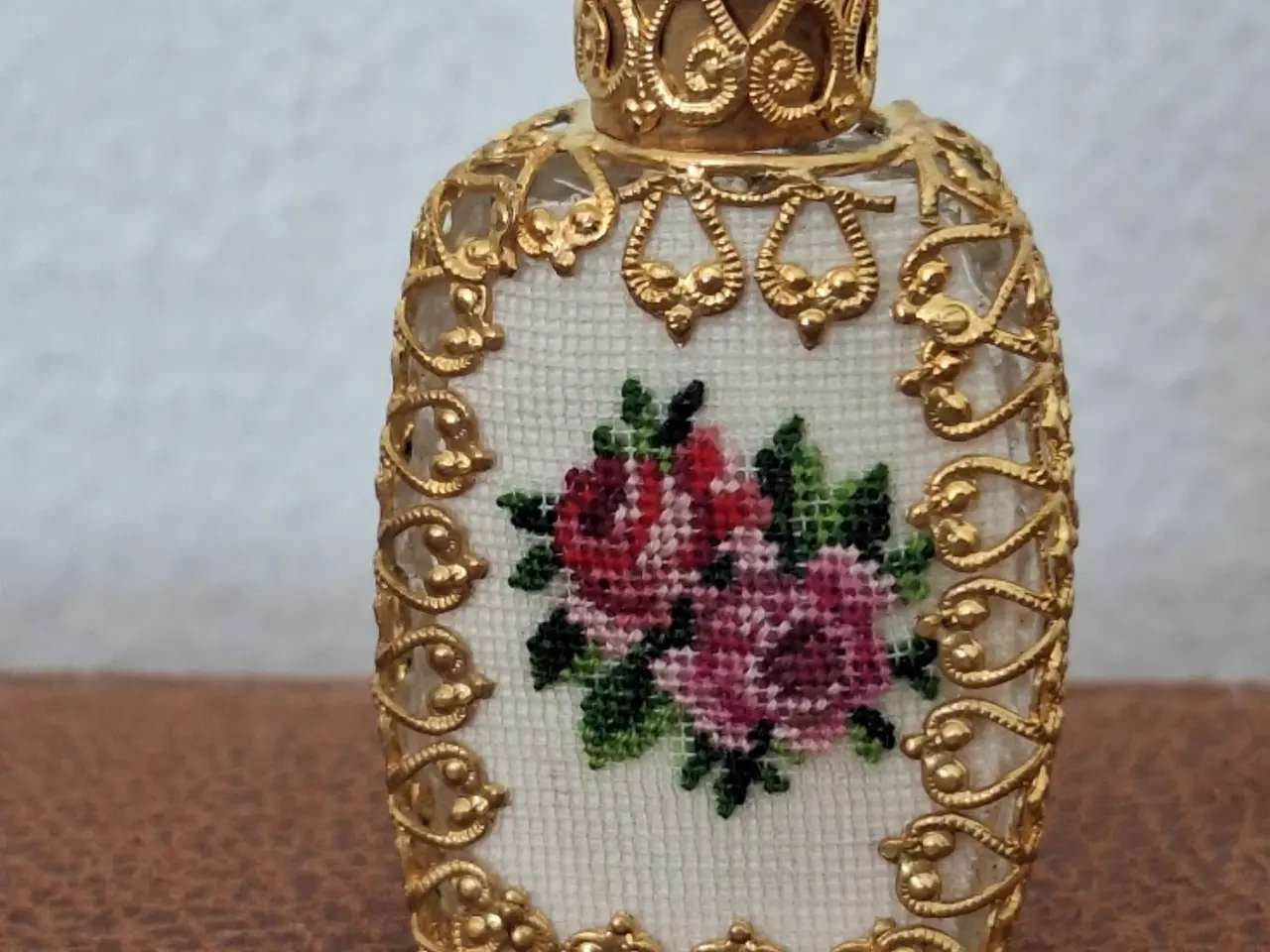 Billede 2 - Vintage miniature parfumeflaske 