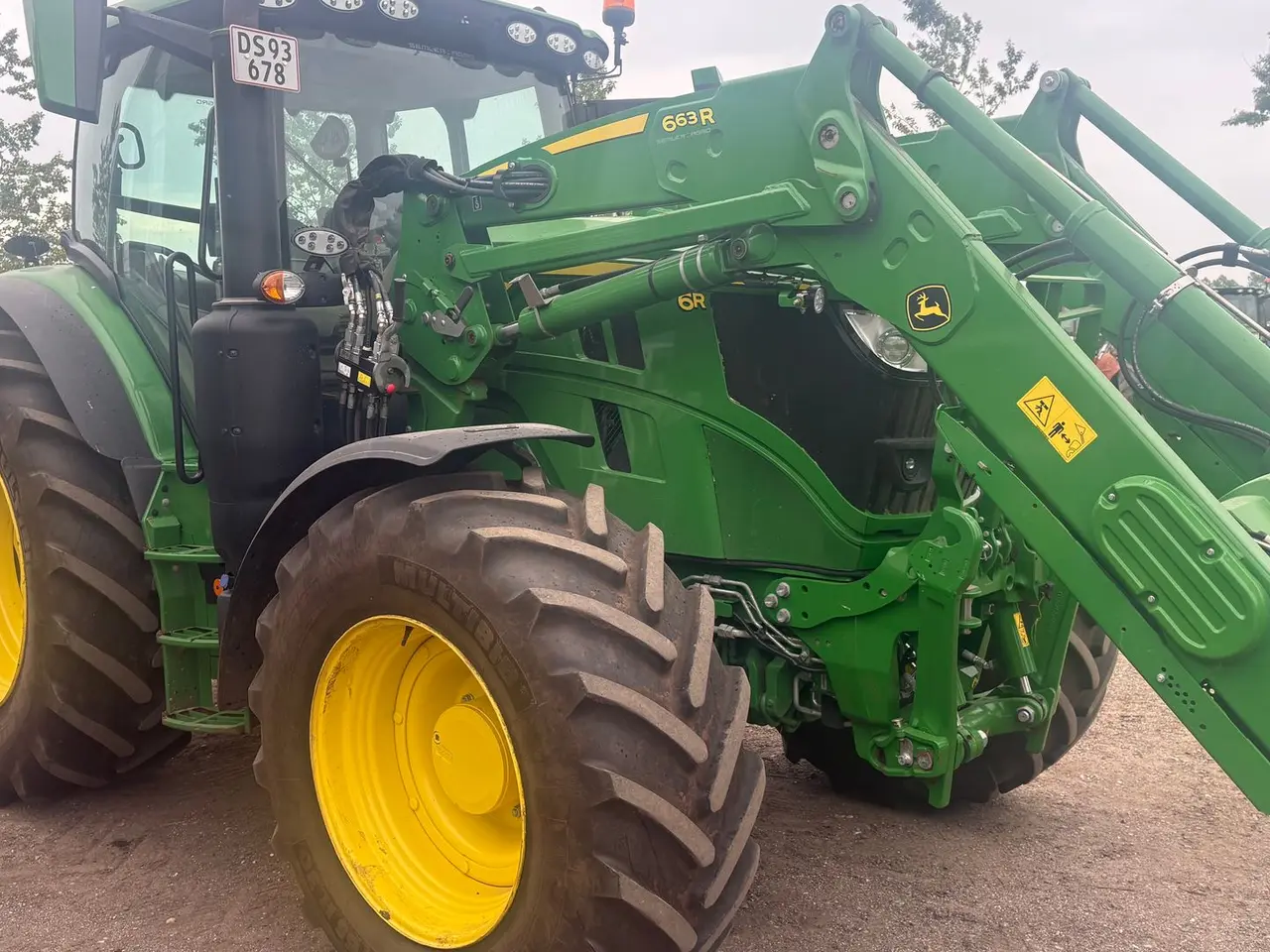 Billede 3 - John Deere 6R 185 JOHN DEERE LÆSSER, FRONTLIFT, AUTOTRAC READY