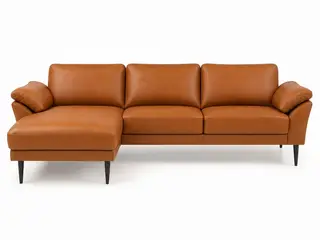 Thyregod Chaiselong lædersofa Venstrevendt